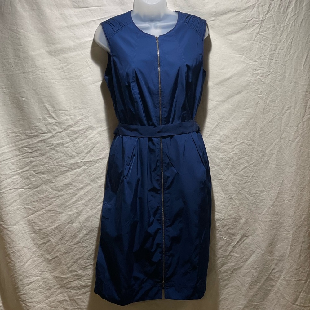 Lida Baday Navy Zip Dress